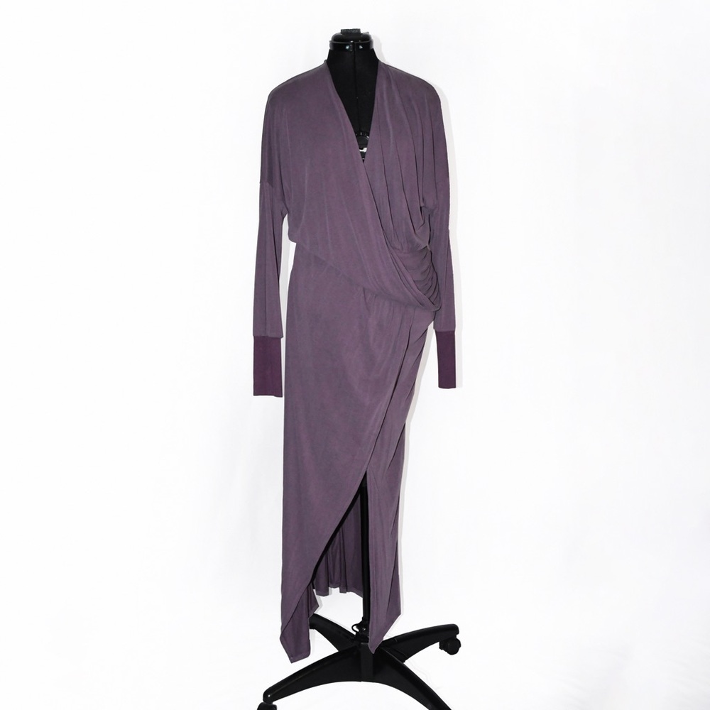 Free People Riley Cupra Wrap Maxi Dress - Picture 2 of 7